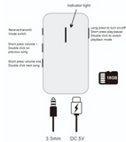 NEW B16 Bluetooth 5.3 Transmitter and Receiver, 2 in 1 Wireless Bluetooth Adapter, 3.5mm Aux Bluetooth Audio Adapter