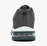 NEW Men's Comfortable Air Cushion Anti-Skid Wear-Resistant Trendy Outdoor Sneakers, Grey, Sz 9