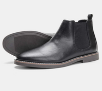 NEW Men Slip On Chelsea Boots, Sz 12, Retails $55