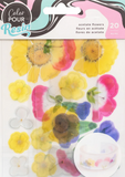 NEW American Crafts Color Pour Resin Mix Ins 20/Pkg-Acetate Flowers, Discover new ways to be colorfully creative with Color Pour Resin! Add dimension and texture to your resin projects with these mix ins.