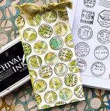 NEW Global Clear Stamps AIR MAIL Sentiments Clear Silicone Stamp for DIY Scrapbooking Cards X4