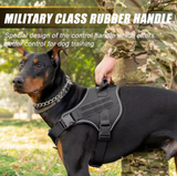 NEW Tactical Dog Harness, Doberman Pinscher Pet Training Vest, Dog Harness for Small Medium Large Dogs, Black, Sz XL