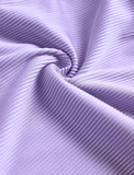 NEW Retails $94, MODLILY® Drawstring Geometric Print Light Purple Tankini Set, Sz M
