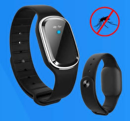 NEW Ultrasonic MoskitoPro Mosquito Repellent Bracelet Outdoor, Ultrasonic Insect Wristband Watch USB Charging Portable Repeller Electronic Bracelet Anti Mosquito Baby Kids Adults, Retails $80
