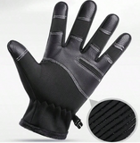 NEW Windproof And Waterproof Cycling Gloves, Running Gloves, Driving Gloves, Skiing Gloves, Winter Warm Touch Screen Gloves For Windproof, Suitable For Cold Winter Weather With Snow - Sz Women's Lg/Men's M