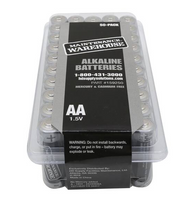 NEW Maintenance Warehouse AA Alkaline Battery (50-Pack)