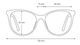 NEW Lensmart Oren Cat-eye Transparent Blue Light Blocking Glasses for Women, Clear