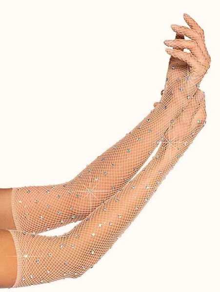 NEW Women's Rhinestone Decor Fashion Gloves - 1 pair