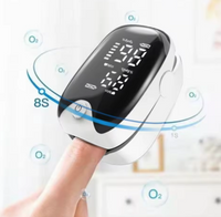 NEW Portable Fingertip Pulse Oximeter Blood Oxygen Saturation Monitor LED Heart Rate Health Care SpO2 AD901