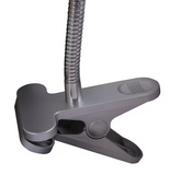 NEW MAINSTAYS Silver LED Clip Lamp, 1 piece! This lamp uses LED light, there is no bulb to replace