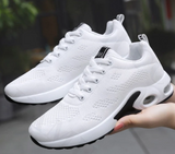 NEW Women's Lightweight Mesh Running Trainers White, Sz 8.5, Retails $55