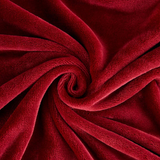 NEW JML Burgundy Fleece Throw Blanket