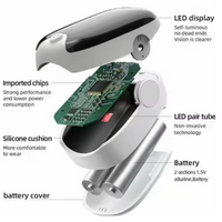 NEW Portable Fingertip Pulse Oximeter Blood Oxygen Saturation Monitor LED Heart Rate Health Care SpO2 AD901