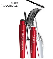 NEW Flamingo Black Fiber Combination Mascara Incredible! Waterproof, 100 ML