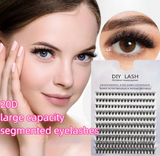 NEW 200pcs 20P Individual False Eyelashes Thick Natural 20D Lashes