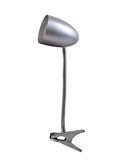NEW MAINSTAYS Silver LED Clip Lamp, 1 piece! This lamp uses LED light, there is no bulb to replace