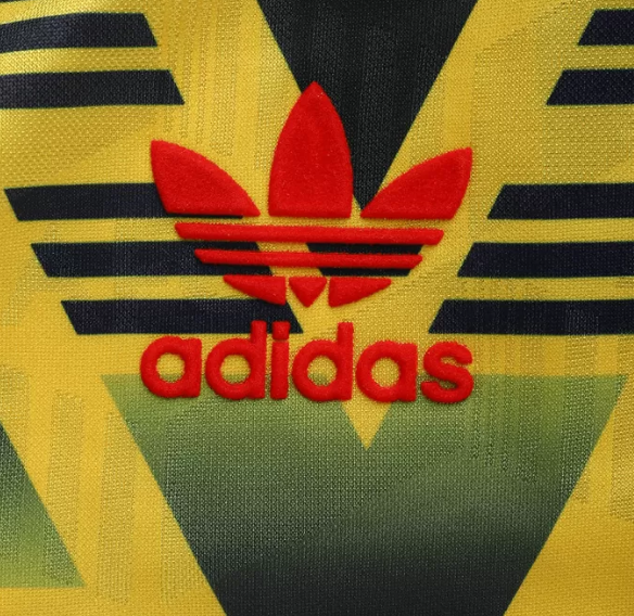 NEW Adidas Vintage Soccer Jersey Arsenal Away 1992/93, Sz M!