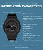 NEW SANDA Fashion Men's G-Style Sports Electronic Watch Outdoor Waterproof Night Light Watch LED Digital Stopwatch Clock Watch Men's Quartz