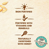 NEW CERELAC Honey & Wheat With Milk Baby Cereal, Source of Iron & Essential Nutrients, Vegetarian, No Additives, Halal Correct, Recyclable Canister, Resealable, 400 g, BB: 01/2026