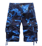 NEW Mens Cotton Relaxed Fit Camouflage Camo Cargo Shorts-A083, Sz 40, Retails $55