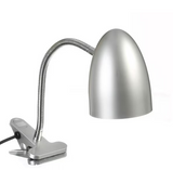 NEW MAINSTAYS Silver LED Clip Lamp, 1 piece! This lamp uses LED light, there is no bulb to replace
