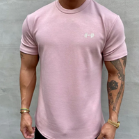 NEW Summer Men's T-shirt Gym Fitness Lifestyle Casual Streetwear Hip-Hop Loose T-shirt - Size 3XL