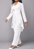NEW MODLILY DESIGN Snap Button Closure Long Sleeve Jumpsuit and Cardigan - Sz M - Retails $75+