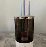 NEW Electric Makeup Brush Cleaner - Rechargeable Lazy Automatic Washing Tool with Quick-Drying Function, USB Plug-in Portable Design, Rubber Makeup Machine, and Collar Brush for Easy Cleaning and Maintenance