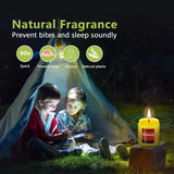 New Retails $32+ Citronella Candles,Scented Candles Gift Set of 2 x 8 Oz, Natural Soy Wax Aromatherapy Candle for Outdoor and Indoor 2 Pack