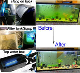 New Aquarium Clean Light 13W with Timer, Aquarium Green Algae Clear Fish Tank Water Clean Lamp for Fish Tank,Pond,Swim Pool