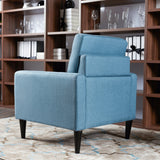 New in box! Milanhome Clitherall 30.7'' Wide Tufted Armchair in Turquoise Blue, Durable & Long Lasting: 100% natural pine wood frames, Weight Capacity: 300 lb. Retails $611+