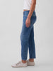 NWT Retails $80, GAP Women's Mid Rise Slim Taper Jeans, Waist 33R Length, Sz 16 Waist