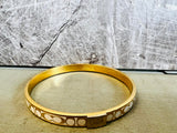 Authentic Coach Bangle, stamped
