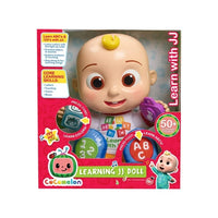 New in box! CoComelon Interactive Learning JJ Doll with Lights, Sounds, and Music to Encourage Letter, Number, and Color Recognition, CoComelon Learning JJ Doll Retails $40+