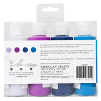 New American Crafts Color Pour Pre-Mixed Paint Kit 4/Pkg-Galaxy Surge