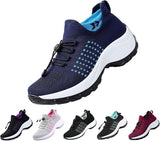 New Comfortwear Orthofit Comfort Shoes with Arch Support and Comfort, Blue & Black, Sz 8.5