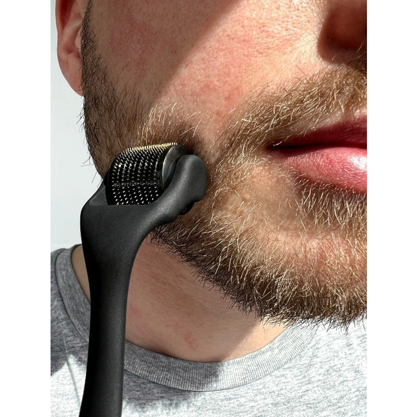 New in box! Retails $90+ Copenhagen Grooming The Beard Roller, A specialized derma roller made for stimulating beard growth.