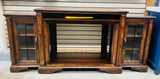 NEW Assembled Amazing Large 74" Media Console without fireplace insert! Retails $997+ Minor scuffing from transport