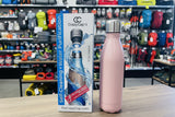NEW CrazyCap 2.0 UV Water Purifier & Self Cleaning Stainless Steel Insulated Water Bottle - Turns Any Water Source Into Clean Drinkable Water - Perfect for Hiking, Camping, Travel and Survival, Blush