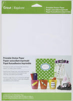 New Cricut Printable Sticker Paper