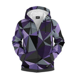 New Freshhoods Unisex Cubes Space Zip Up Hoodie Men's Sz L Retails $132+