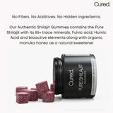 New Retails $70+ pure shilajit gummies for men, mprove overall health & energy levels
