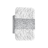 New in box! Stunning Pewter & Glass CWI Lighting Carolina 1090W5-1-269 Pewter 10W LED Wall Sconce Retails $190+