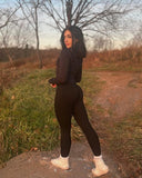 NEW SUUKSESS Women Scrunch Butt Lifting Seamless Leggings Booty High Waisted Workout Yoga Pants, Black, Sz S