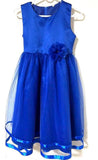 New Beautiful Blue Girls Dress Sz 4-5 Years
