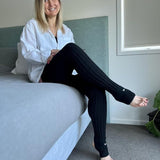 New Danceyou Thigh High Leg Warmers for Women Black! One size! Retails $59+