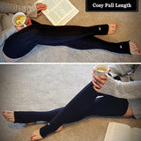 New Danceyou Thigh High Leg Warmers for Women Black! One size! Retails $59+