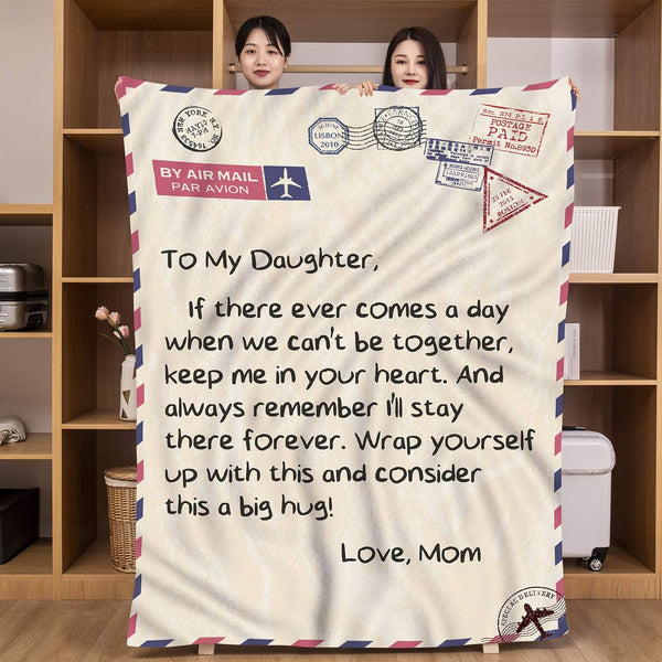 New Ultra Soft Throw Blanket! Great gift for your daughter with inspirational saying!