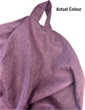 NEW Large Bean Bag Chair Sofa Cover (No Filler) Comfortable Outdoor Lazy Seat Bag Couch Cover without Filler for Adults Kids Soft Tatami Chairs Covers for Home Garden Living Room, Purple Sz XL
