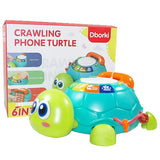 NEW Musical Turtle Baby Toys 6 to12 Months, Tummy Time Toddler Crawling Toys with Light & Music, Early Learning Educational Toys for 1-2 Year Old Boy Girl